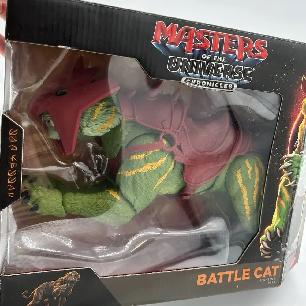 2026 Masters of the Universe Chronicles Battle Cat Figure Fighting Tiger MOTU